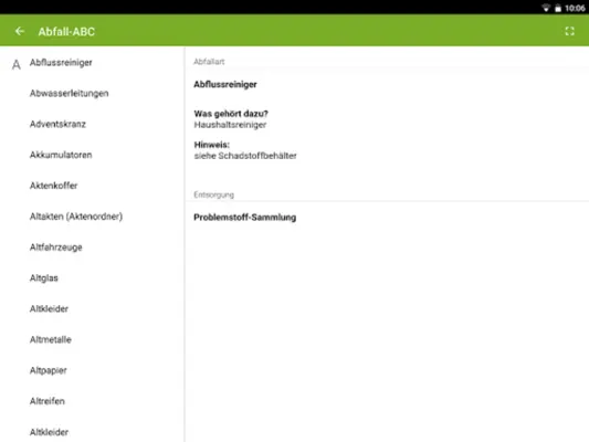 Abfall-AppNF android App screenshot 0
