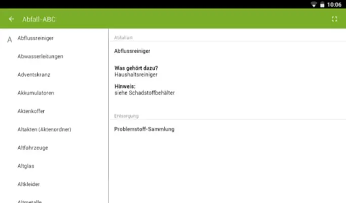 Abfall-AppNF android App screenshot 4